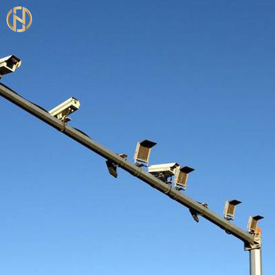 поляк камеры CCTV высоты 10-35M гальванизировал стальной поляка камеры слежения