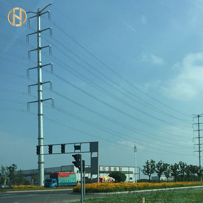 EN Stardand поляка 230KV передачи трубчатого стального поляка 220KV стальной