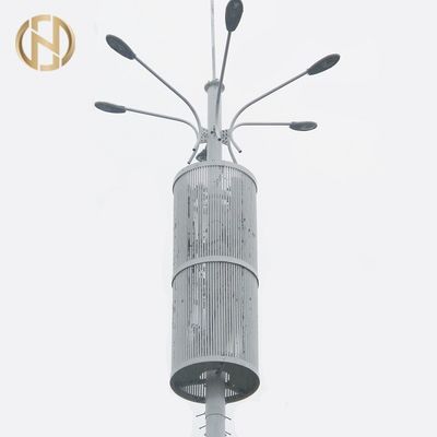 Столб телекоммуникаций формы 20 сторон с сроком службы штанги 35М освещения 40М длинным