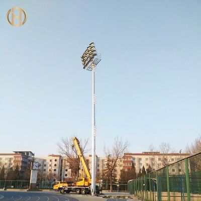 Электрический поднимаясь высокий срок службы фонарного столба 25М 30М улицы рангоута 35М длинный
