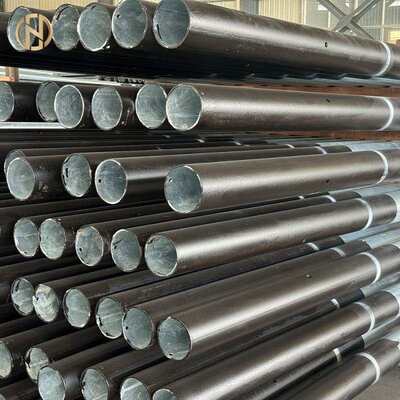 Купить Специализированный Q355 горячее погружение оцинкованный прокрученный стальной столб 6м 9м 12м ступенчатый электрический столб для уличного освещения и электропередачи online manufacture