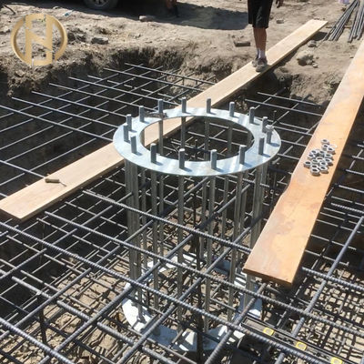 Купить столб радиосвязи 36M 48M гальванизировал стальную Monopole башню связи online manufacture