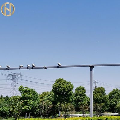 Купить Q235 гальванизировало поляка камеры слежения CCTV кронштейны на открытом воздухе двойные online manufacture
