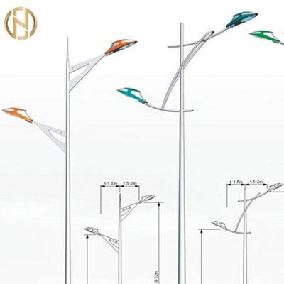 Купить круг 3m гальванизировал фонарный столб шоссе оружий стальных столбов двойной online manufacture