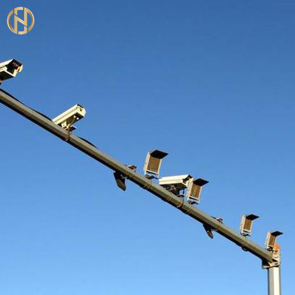 поляк камеры CCTV высоты 10-35M гальванизировал стальной поляка камеры слежения