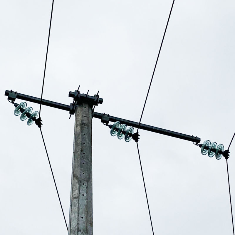 Гальванизированная рука опоры линии электропередач аксессуаров 33KV 6300S опоры линии электропередач перекрестная