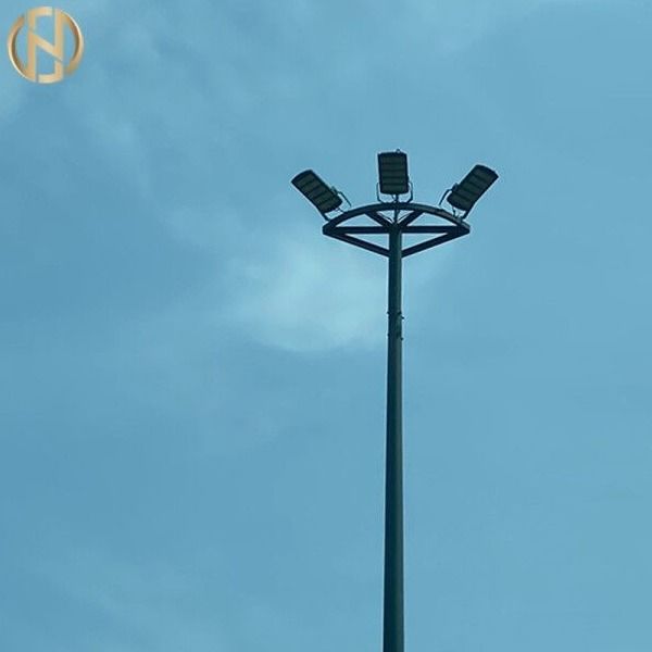 погружение поляка освещения рангоута полигональной улицы толщины 10mm высокое горячее гальванизировало